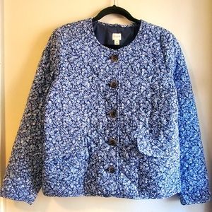 J. Crew NWT spring quilted jacket size 8